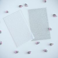 Perles focales en PVC, autocollants décoratifs en chaîne de perles et strass, autocollants en pierres précieuses, matériaux DIY pour stylos perlés, autocollants en strass