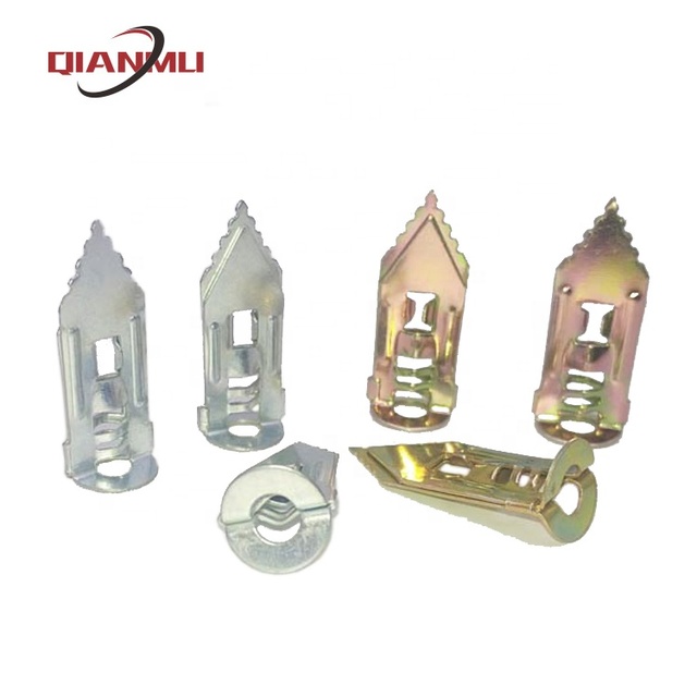 Qianmu Plasterboard Expansion Screws Self Tapping Drywall Anchors Phillips Flat Head M3-M6 Model Sizes 12x30 for Furniture Wall