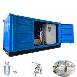 Machine <span class=keywords><strong>de</strong></span> nettoyage à jet d'eau haute pression 24Mpa 170Lpm avec buse rotative 3D automatique pour le lavage des cuves <span class=keywords><strong>de</strong></span> réacteurs - Product Image 6