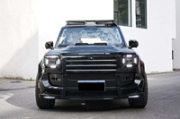Runde PP pièces automobiles pour Jetour T2 voyageur mise à niveau Star Defender Kit de carrosserie pare-chocs avant capot pare-chocs arrière roue sourcil Spoiler