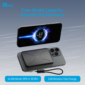 Banco de Energía NCC WS-T192BP de 5000 mAh con Carga Rápida de 25 W, Negro - Product Image 4