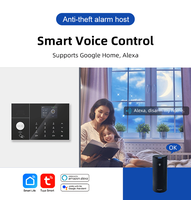 Système d'alarme intelligent PGST TUYA pour maison connectée avec prise US/EU, GSM 4G WiFi, détecteur de mouvement, sécurité anti-intrusion, ABS, fréquence 433 MHz