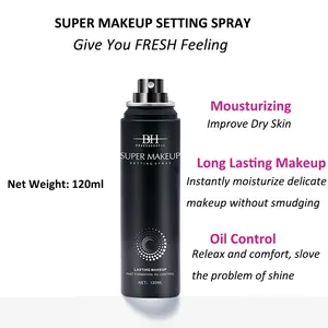Private Label Vegan Moisturizing Spray Matte Face Makeup Long Lasting Waterproof Setting Spray