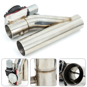 Soupape de découpe d'échappement de voiture réglable en acier inoxydable 304 de type Y, électrique 12v avec télécommande PP-YY30R - Product Image 3