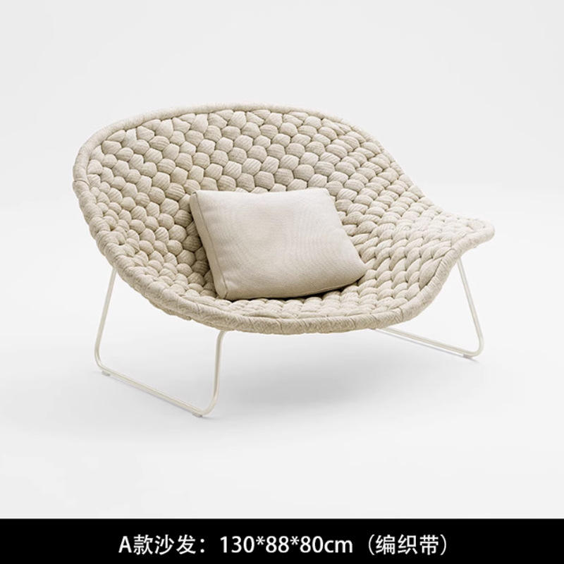 Fauteuil inclinable individuel blanc