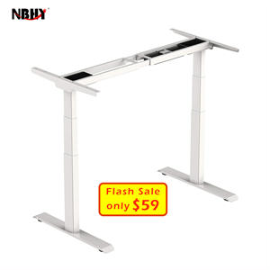 Bureau d'ordinateur debout réglable en hauteur Table de bureau à domicile réglable en hauteur cadre de bureau électrique pour ordinateur - Product Image 1