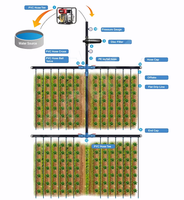 Machine d'irrigation pour le sous-surface de l'agriculture, ruban d'irrigation goutte à goutte, conception de système d'irrigation d'un carat