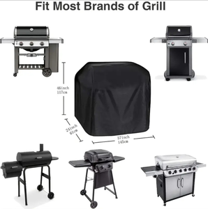 Housse universelle <span class=keywords><strong>pour</strong></span> barbecue d'extérieur résistante à l'eau et aux UV - Product Image 2