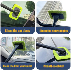 Wholesale Windshield Wash Tool Window Cleaning Brush Kit Car <b>Accessories</b> <b>Interior</b> Long Handle - Product Image 6