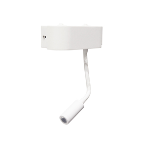 Cổ Ngỗng Tường Ánh Sáng Có Thể Sạc Lại Đèn Tường Sáng Tạo Đầu Giường USB 3W + 6W LED Đọc Sách Ánh Sáng LED Trong Nhà Khách Sạn Đọc Tường Đèn - Product Image 3