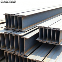 Poutre en H en acier au carbone laminée à chaud ASTM A572 Gr.50 ASTM A992 GB/T11263 Q235 Q345 S235jr S275jr pour la découpe et le soudage de structures en acier