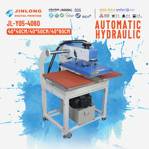 CE 40x60 Wärme presse Doppel arbeits station Automatische Sublimation DTF T-Shirt Druckmaschine Elektrische Wärme übertragungs maschinen - Product Image 1