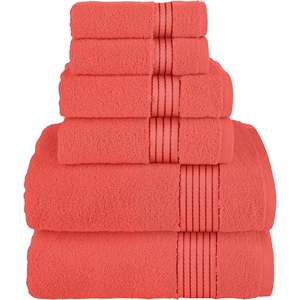 Juego de toallas de lujo de la colección Hotel-Ultra suave 100% algodón, secado rápido, toallas altamente absorbentes para uso en baño y spa - Product Image 5