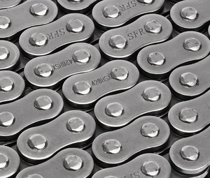 Chaîne SFR renforcée 428HSX X-RING avec joints d'étanchéité pour <span class=keywords><strong>moto</strong></span> - Compatible avec Racer RC250 / RC200 / RC150 - Product Image 3