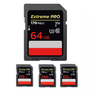 ความเร็วสูงสุด 170MB/s รุ่น Extreme Pro ความจุ 64GB 128GB 256GB 512GB การ์ดหน่วยความจำ - Product Image 2
