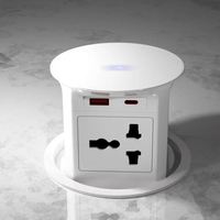 Puissance de charge sans fil universelle prise électrique hydraulique cuisine Pop-up tour cachée prises multiples IP54 10A courant nominal