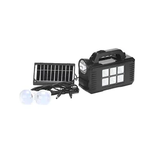 SARODA Kit Power Solar Panel Lighting System Mini Solar Panel Light Station Radio Home Portable Solar Power Energy System