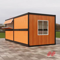 Maison conteneur portable et pliable 40 pieds 2025 – Design moderne, structure en acier galvanisé – Idéale pour hôtels, commerces, villas – Meilleur prix