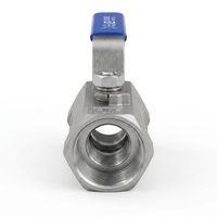 Válvulas de Bola Manuales de Acero Inoxidable Estándar Universal de 1 Pieza con Especificaciones Personalizadas OEM para Agua, Aceite, Gas y Productos Químicos Industriales