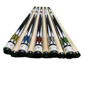 Taco de billar americano de 9 bolas, 145 pulgadas, de una pieza, con mango de madera de arce blanca, duradero para deportes de billar. - Product Image 5