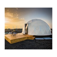 Glitzcamp Glamping De Lujo Round Dome Airbnb Pvc Geo Igloo Luxury Glamping Camping Hotel House Dome Tent for Glamping