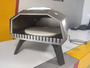 <span class=keywords><strong>Four</strong></span> à pizza au gaz d'extérieur unique avec pierre à pizza à rotation manuelle pour cuisine d'extérieur - Product Image 3