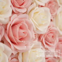 LILIS Großformatige Seidenrosen-Kunstblumenkugel Dekorationsmodell DX240508-14 für Hochzeiten, Valentinstag, Muttertag
