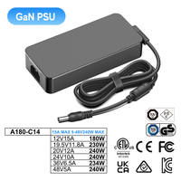 Chargeur GaN 54V 3.9A-4.44A 210W-240W Alimentation électrique PSU Adaptateur secteur pour robot humanoïde IA Communication réseau Commutateur PoE Passerelle