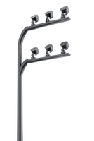 Projecteur LED COB RGBW IP66 en aluminium, à montage en surface, avec garantie de 3 ans, dimmable, IRC 70, durée de vie de 50 000 heures, pour aménagement paysager