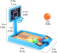 Jeu Interactif de Mini-Basket-Ball de Table, Jouet Puzzle en Plastique pour Enfants, Ensemble de Jeux Pratiques pour Enfants