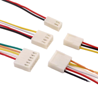 Kabel Konektor Elektronik Tembaga Berlapis Timah dengan Pin Kustom, Pitch 2.54mm, Housing XH, untuk Peralatan Industri