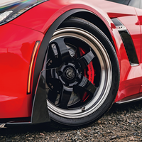 Jantes forgées de course de 15, 17 et 18 pouces, personnalisées, avec système Beadlock, finition noire brillante, fraisées, 5x115, 5x114.3 pour Challenger Hellcat Mustang GT