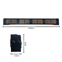 Bâton LED haute intensité, bâton stroboscopique LED, bâton d'avertissement LED, barre lumineuse LED, barre lumineuse de signalisation routière LED