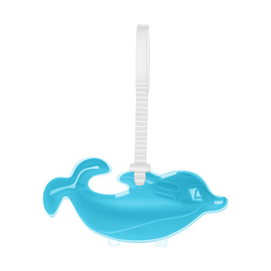 Dolphin Toilet Cleaner Gel Pink Automatic Odor Removal For Bathroom - Product Image 2