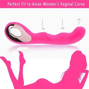 Wiederaufladbarer AV-Vibrator & Massagestab für Frauen mit G-Punkt-Stimulation und Schockfunktionen - Erotikspielzeug für Erwachsene - Product Image 4