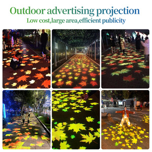 Đèn chiếu quảng cáo ngoài trời 40W với mô hình băng chuyền 4 hình ảnh đa hình xoay cho quảng cáo ngoài trời - Product Image 4