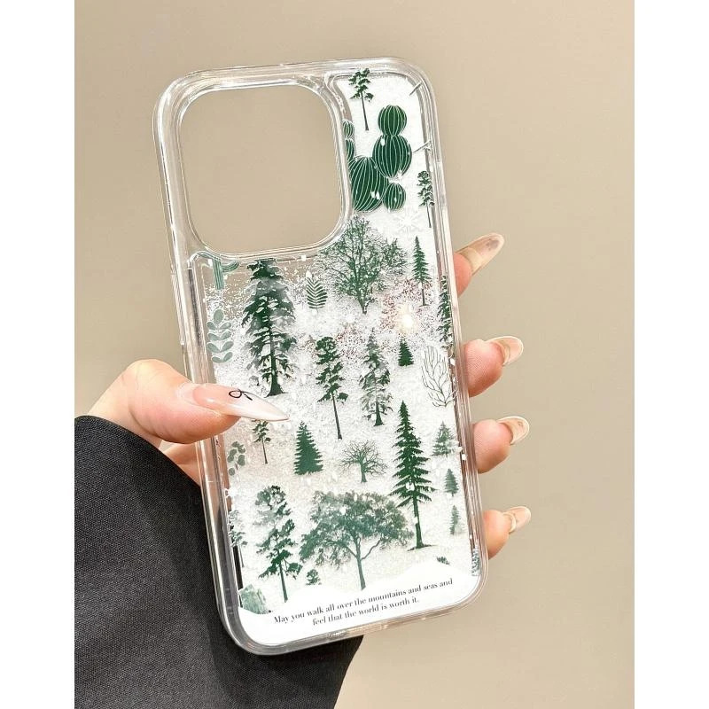 Snowy Mountains and Forest