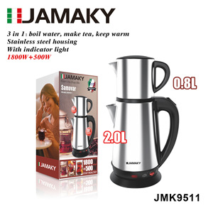 JAMAKY Electric <b>Kettle</b> 2.0L Stainless Steel <b>Keep</b> <b>Warm</b> Coffee Maker - Product Image 1