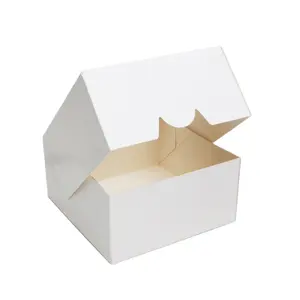 批发定制甜纸盒厂家促销食品容器蛋糕盒纸杯蛋糕盒