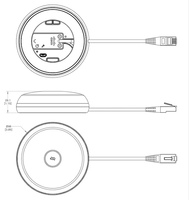 Microphone de table Cisco Pro CS-MIC-ARRAY-T=