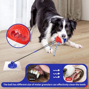 Giocattoli Interattivi per Cani Masticatori Aggressivi, Gioco della Trefola con Ventosa, Giocattoli Puzzle Indistruttibili e Palla Dispensatrice di Snack per Animali Domestici - Product Image 5