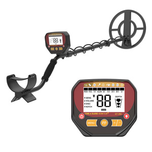 Treasure Hunter GT 350 Metal Detector Multi Frequency Digital LCD Screen For Adults Underground Gold Detection - Product Image 1
