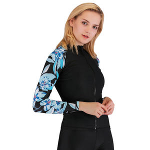 Sbart Surf Kleidung Surf Anzug Frau Swim Rash Weste mit <span class=keywords><strong>UV</strong></span>-Schutz Rash guard Quick Dry Surfing Rash Guard für Frauen - Product Image 4