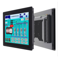 Écran tactile Android 18,5 pouces entièrement scellé en aluminium, ordinateur tout-en-un avec système d'exploitation Android 14 pour KIOSK, ATM, automatisation, CNC, HMI