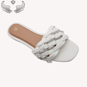 High-quality Design Casual Woven Sequin Outdoor Wholesale Lightweight Daily Women's Sandals and <b>slippers</b> Ready to Ship Inventory - Product Image 4