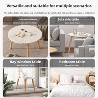 Table d'appoint moderne pour baie vitrée, balcon, chambre à coucher, chambre de location, bureau, salle à manger, salon