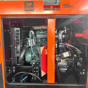 Дизельный генератор 100 А, 72 В, 9.5 кВт, 10 кВт, 15 л.с., 15, 20, 30, 50, 75 кВА, с дистанционным запуском, бесшумный, с глушителем, запчасти - Product Image 3