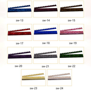 ชั้นวางไพ่นกกระจอกแบบขอบหยัก สีแดง น้ำเงิน เขียว ม่วง ทอง เงิน – ขนาดอะคริลิกสั่งทำได้ - Product Image 2