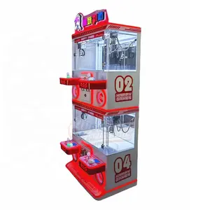 Fabrikant Groothandel Muntautomaat Arcade Game Machine Mini Klauw Machine 4 Spelers Speelgoed Klauw Kraan Machine