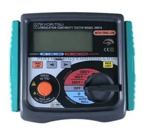 เครื่องทดสอบฉนวนไฟฟ้าดิจิตอล Kyoritsu KEW 3007A ของแท้ ขายดี 250V/500V/1000V 2000M ทดสอบความต่อเนื่อง 200mA CAT III 300V - Product Image 3